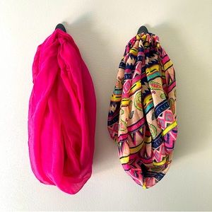 Bright Colors Infinity Scarf Set